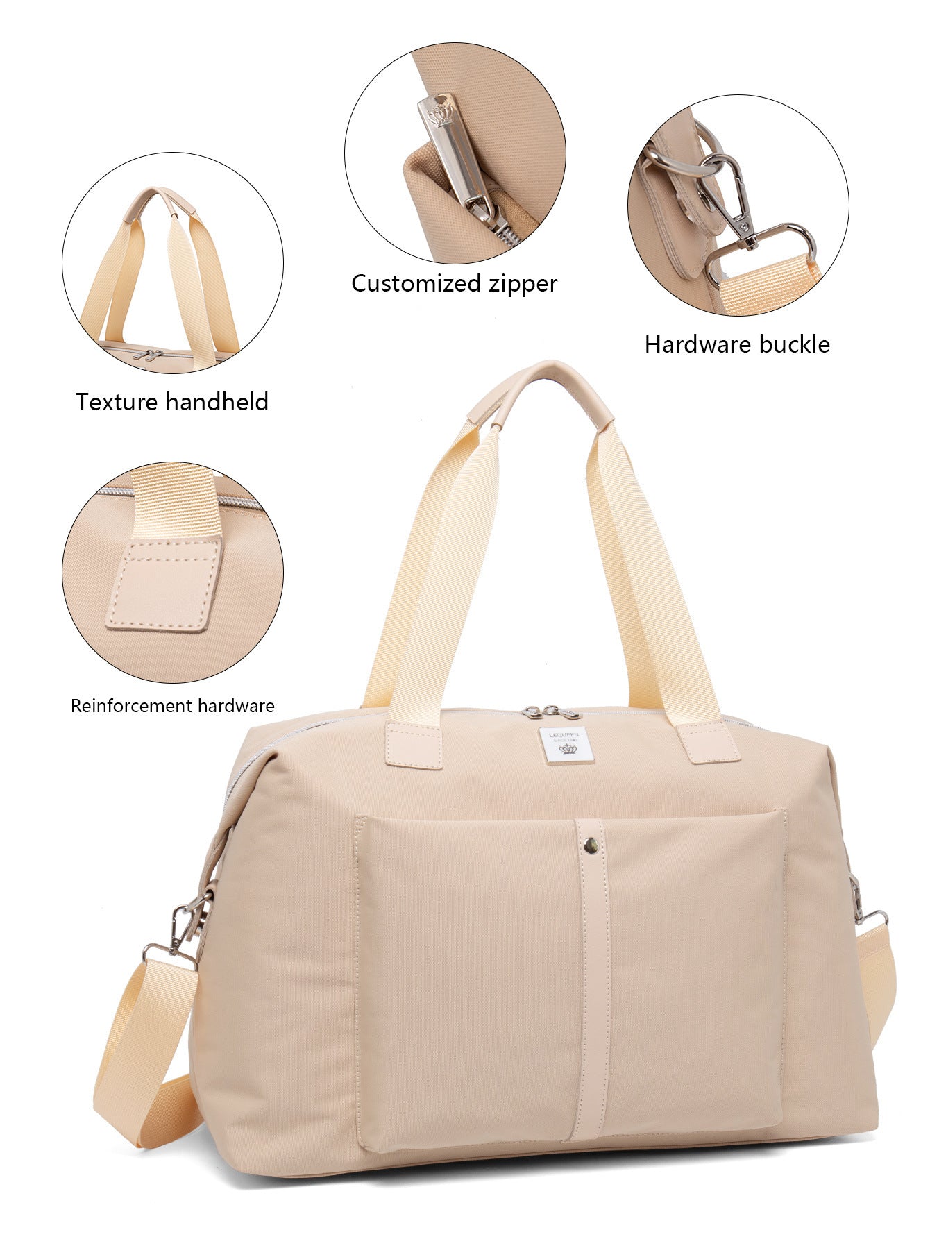 Large Capacity Mummy Bag Travel Diaper Pending Delivery Storage