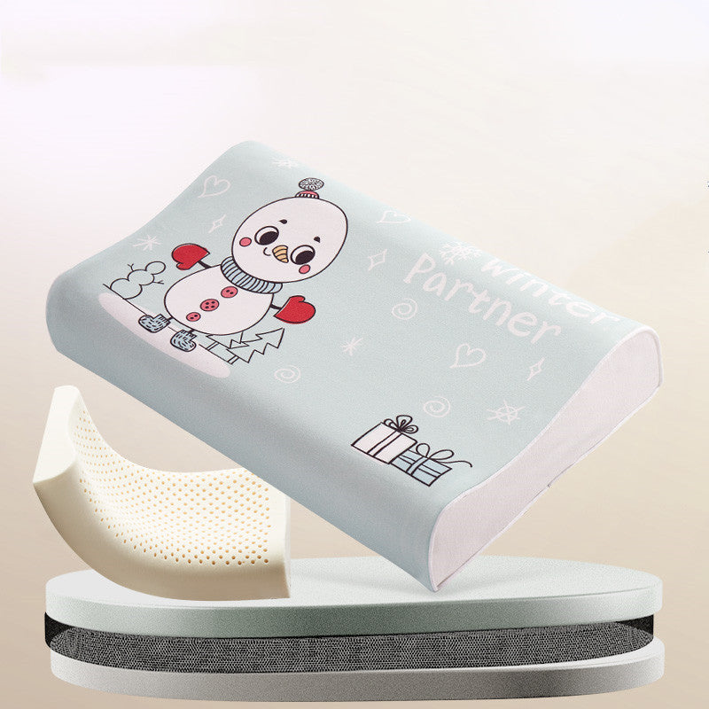 Toddler Natural Cotton Baby Sleep Atex Pillow