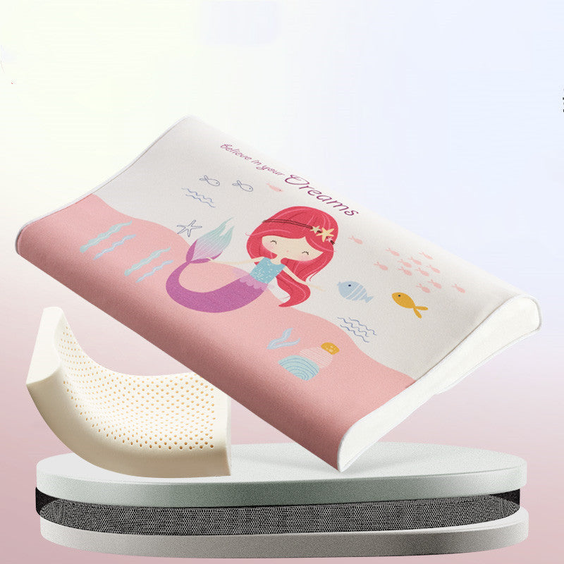 Toddler Natural Cotton Baby Sleep Atex Pillow