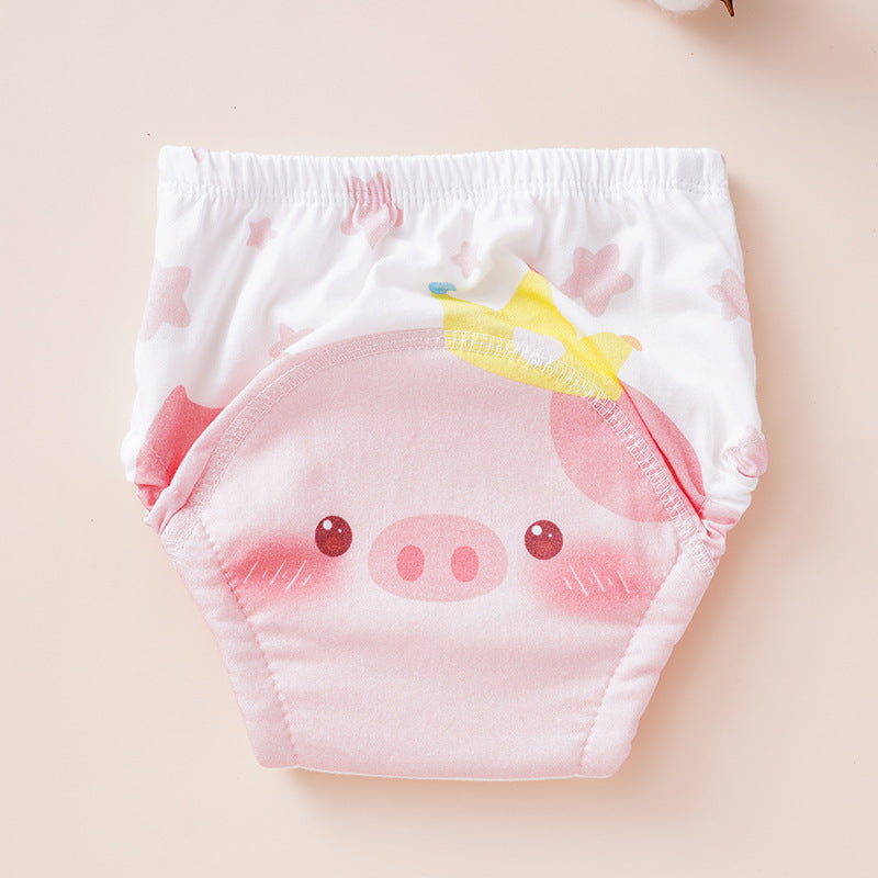 Baby's Diaper Underwear Pure Cotton Washable Ring Baby Diapers