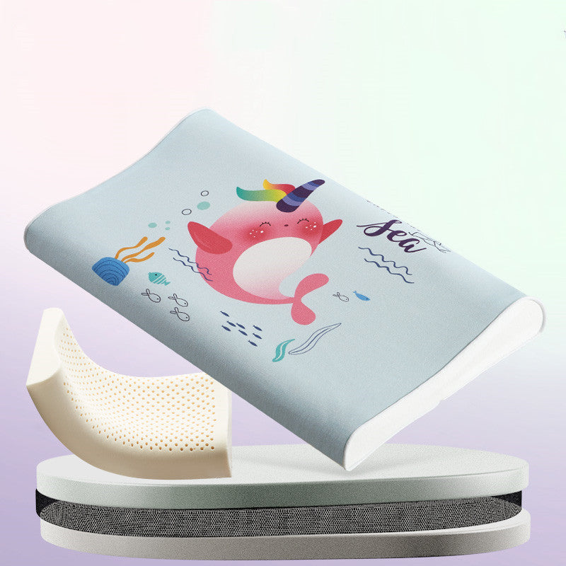 Toddler Natural Cotton Baby Sleep Atex Pillow