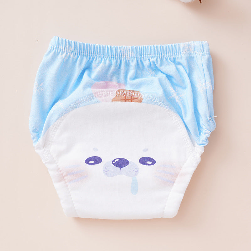 Baby's Diaper Underwear Pure Cotton Washable Ring Baby Diapers