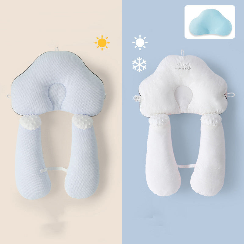 Stylized Baby Pillow Baby Sleep Security Artifact