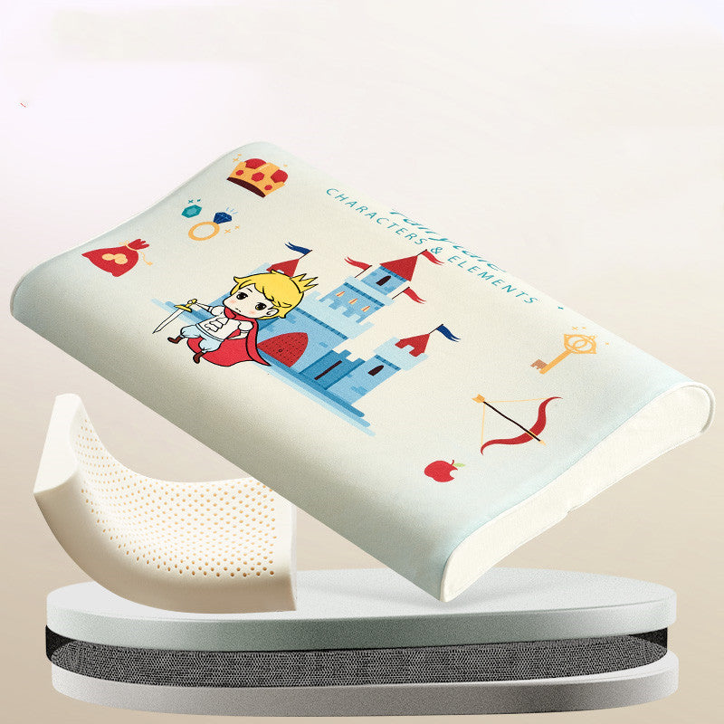 Toddler Natural Cotton Baby Sleep Atex Pillow